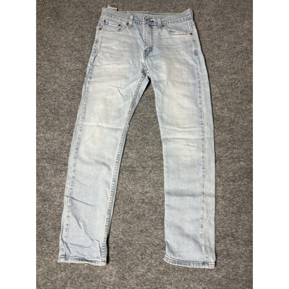 Levi's 510 Jeans Mens 30x30 Blue Skinny Slim Fit Light Wash Stretch Denim Casual